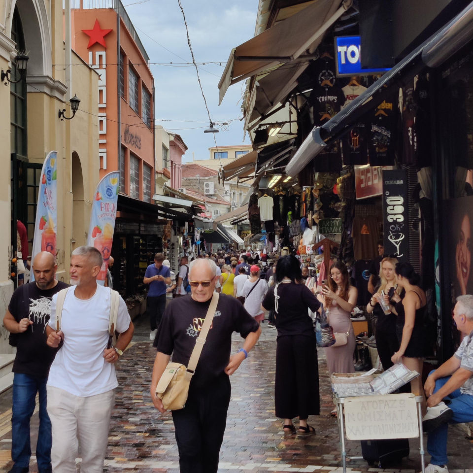 Monastiraki flea market